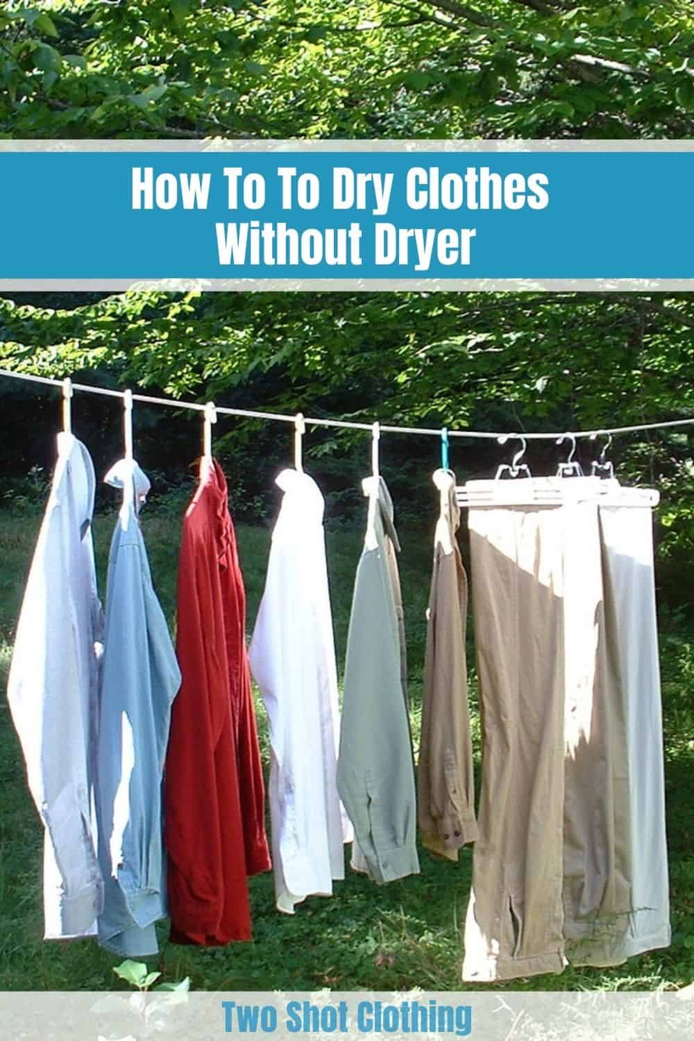 how to Dry Clothes Without Dryer