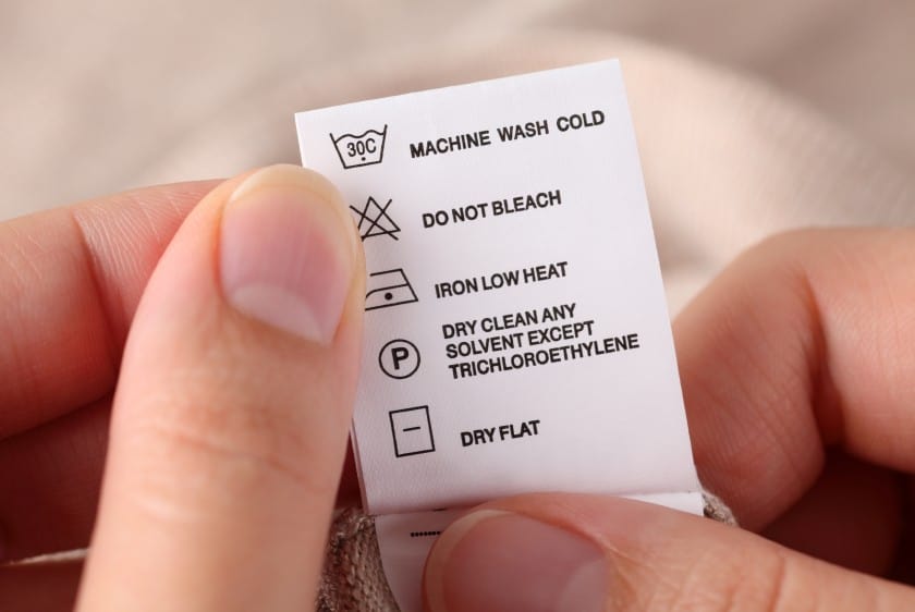 Clothing Tags for Care and Content