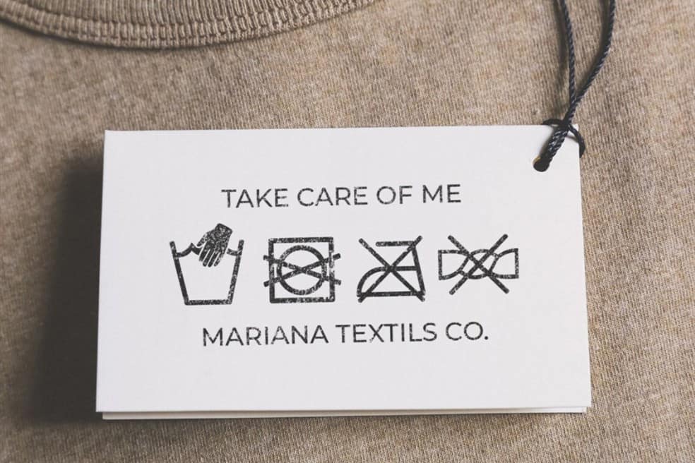 Clothing Tags for Care