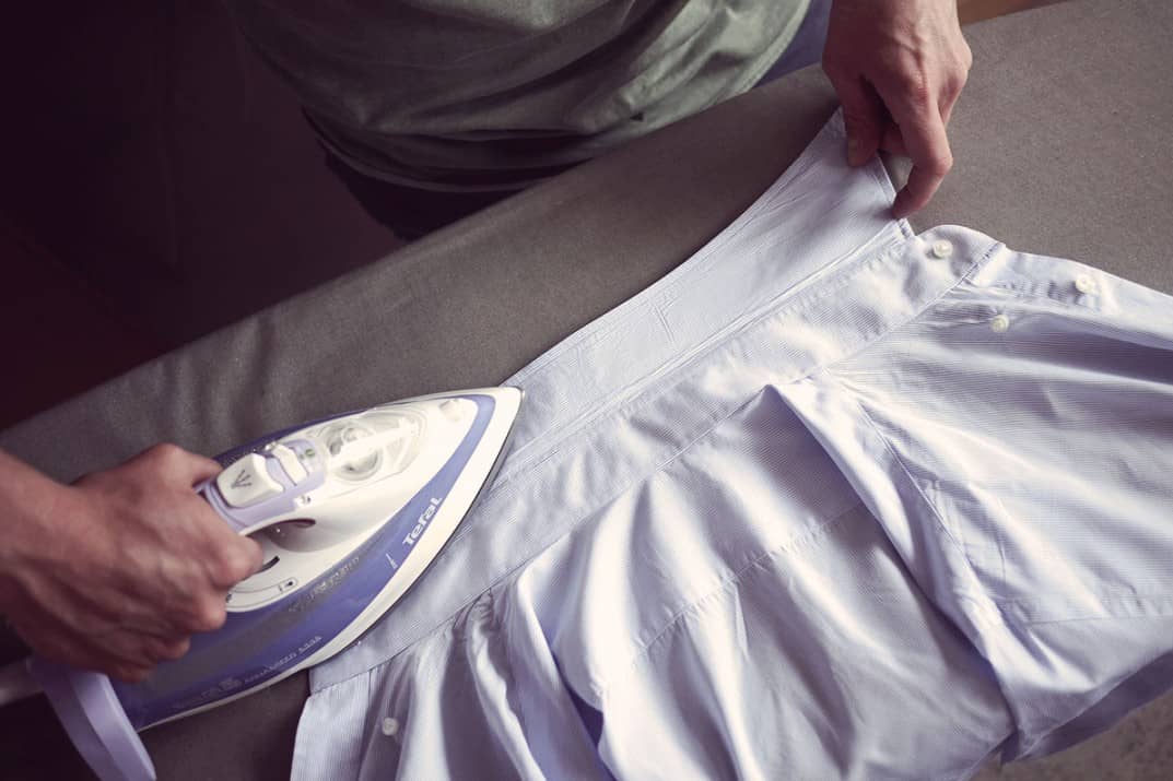 How to iron Collars of shirts