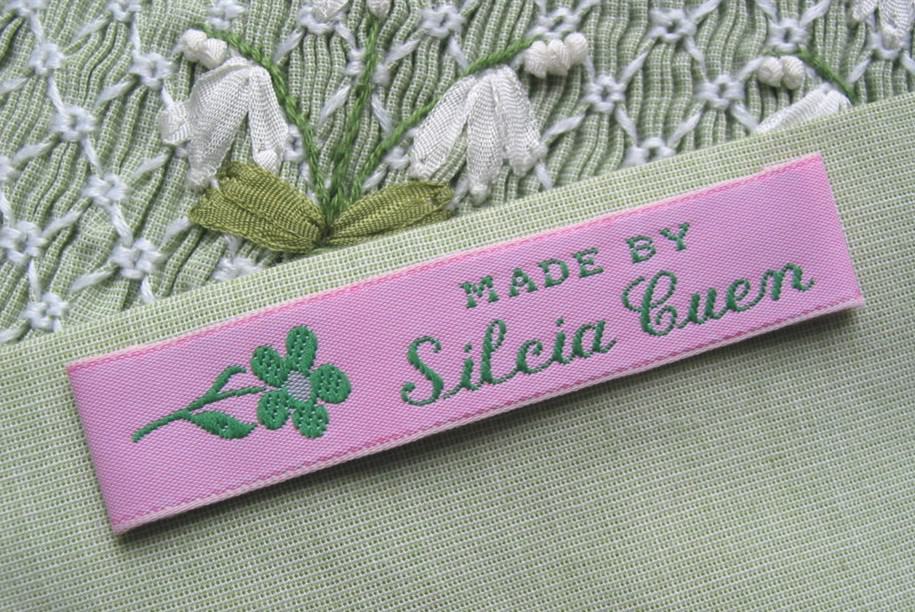 Woven Embroidered Clothing Tags