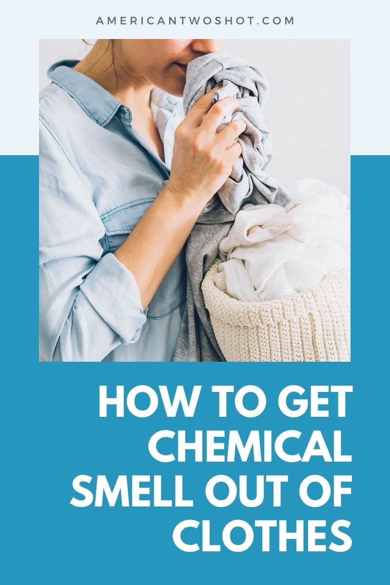 how to remove chemical smell from clothes