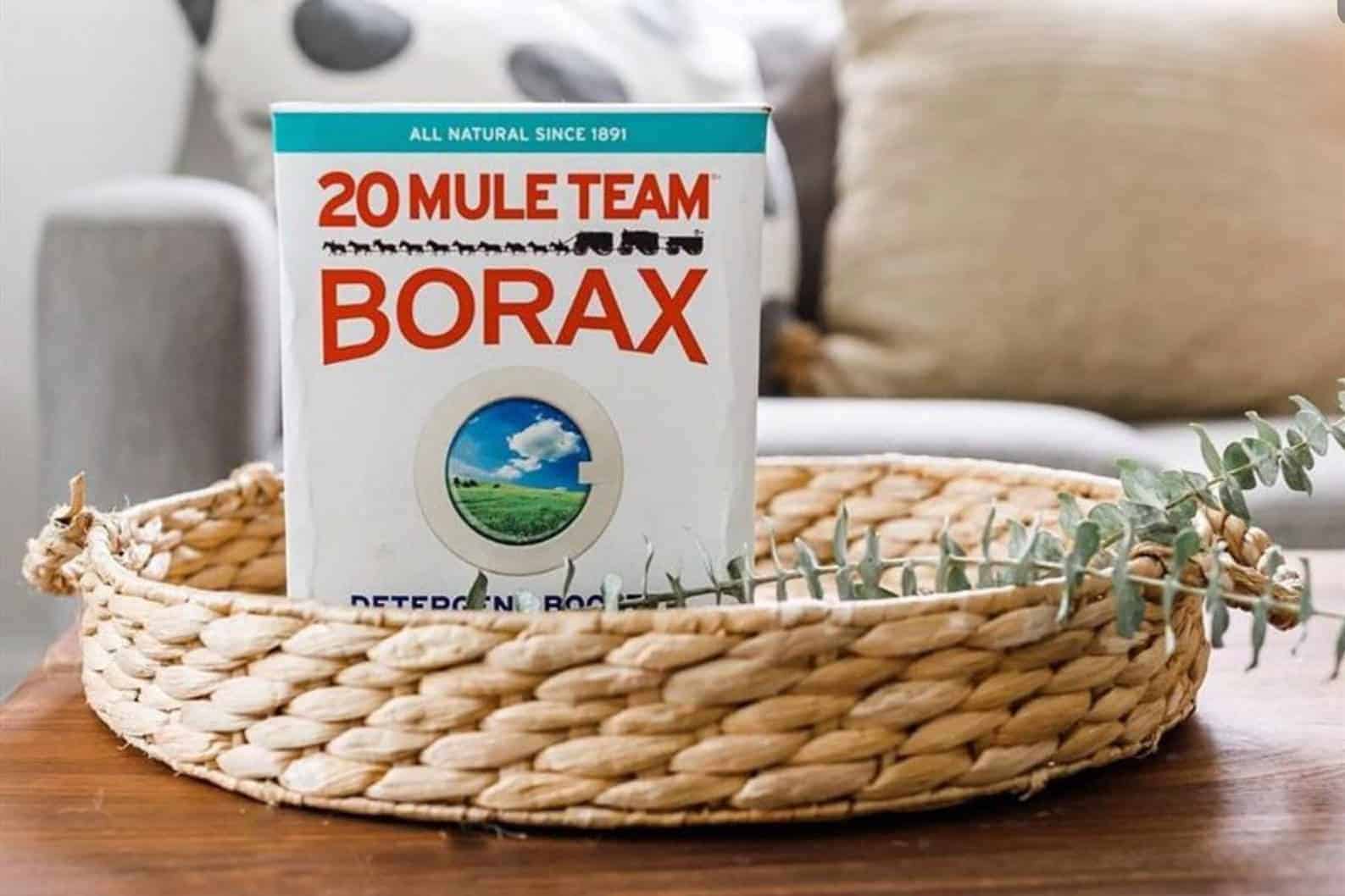 Use borax to whiten your clothes