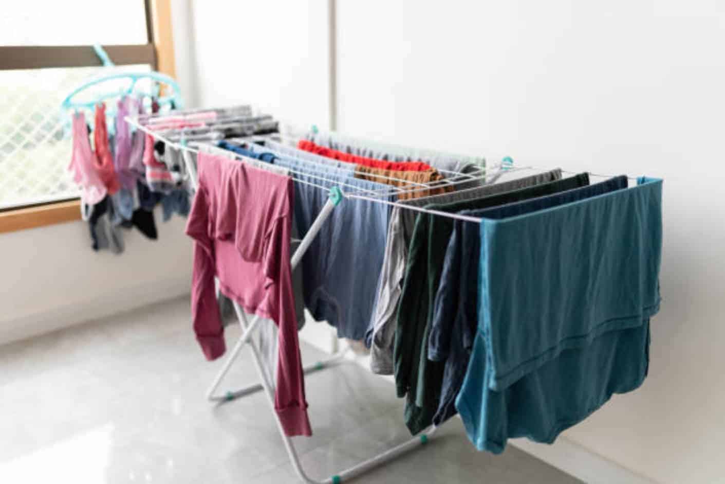 how to dry clothes fast without a dryer
