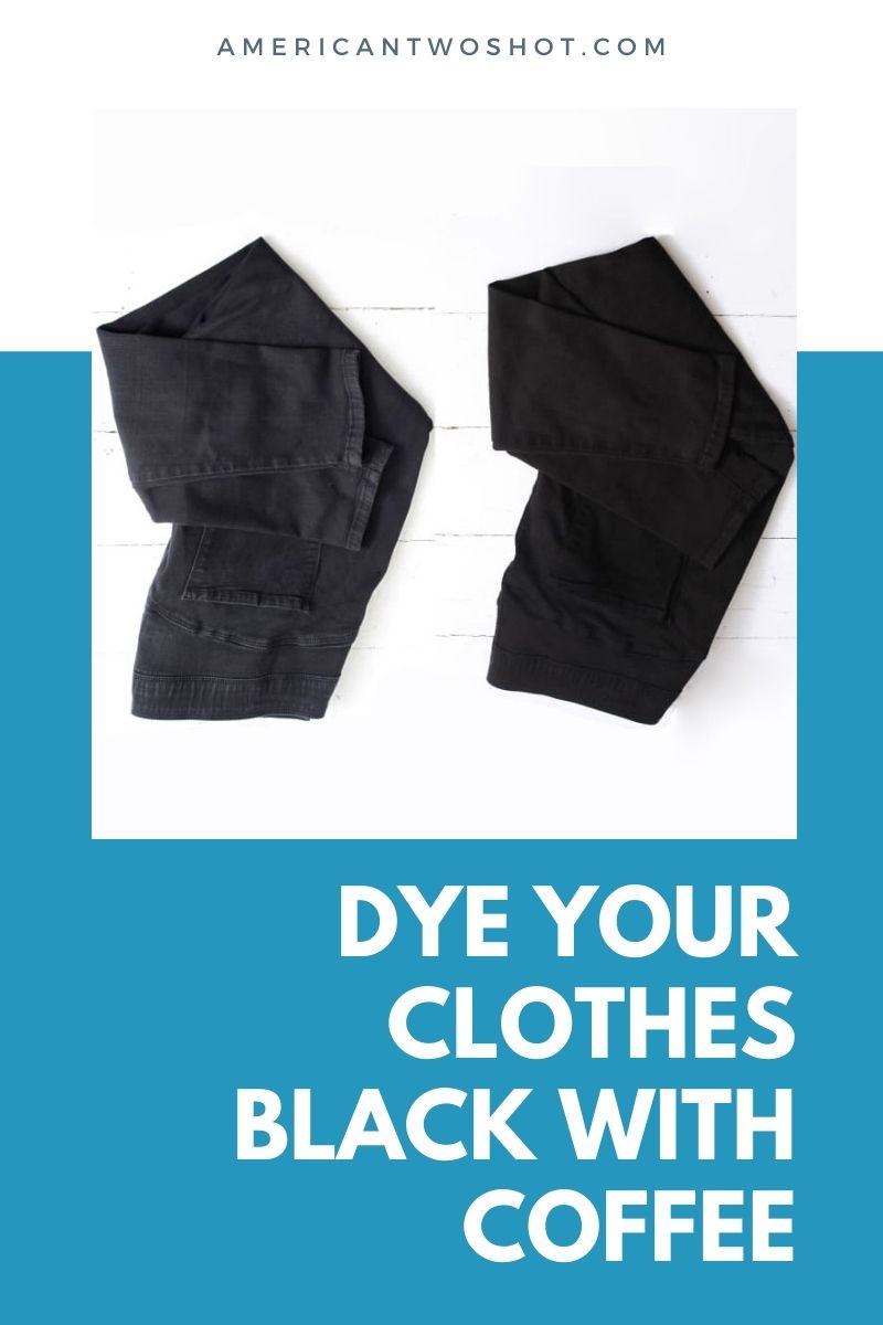 Dye your Clothes Black With Coffee