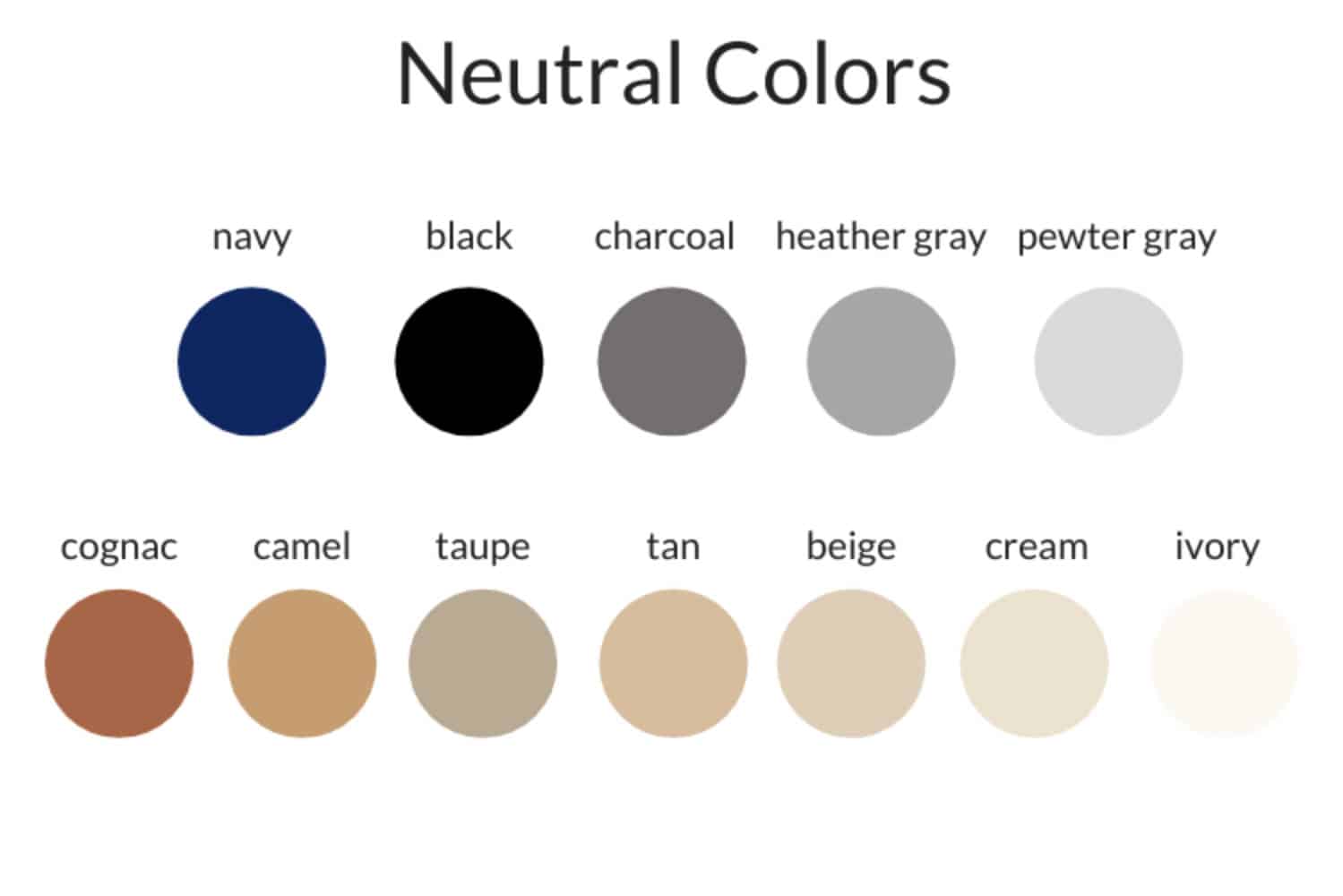 neutral color outfits