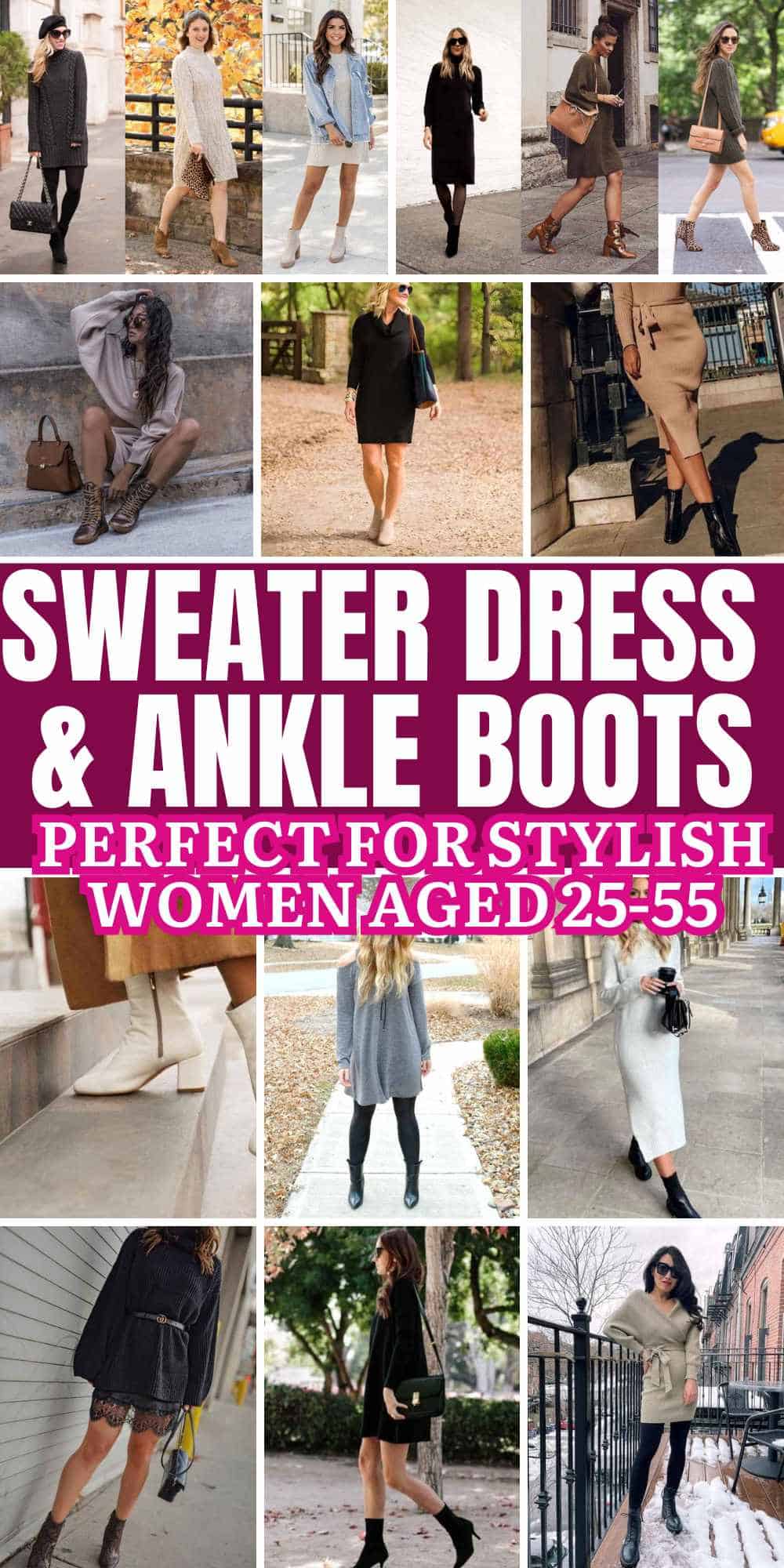 how-to-wear-a-sweater-dress-with-ankle-boots