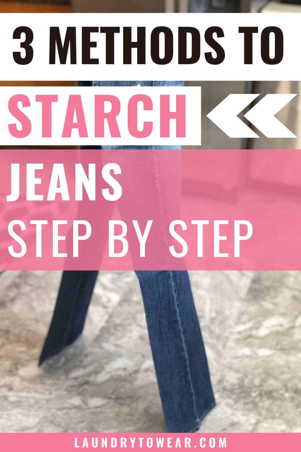 how-to-starch-jeans