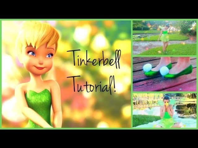 Tinkerbell Hair, Makeup, And Costume Tutorial