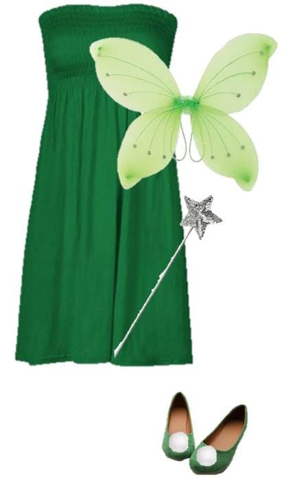 DIY Tinkerbell Costume