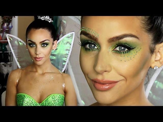 Tinkerbell Halloween Makeup Tutorial
